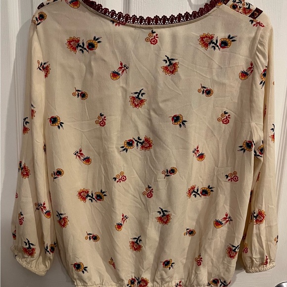 Blouse Women’s Blue Rain Size Large - Picture 5 of 5